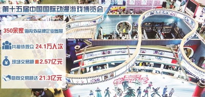 第十五届中国国际动漫游戏博览会闭幕 近600场精彩活动